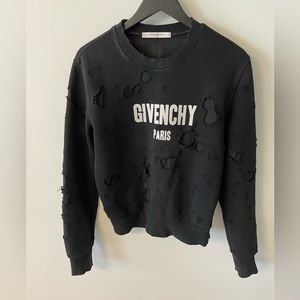 Givenchy distressed sweatshirt